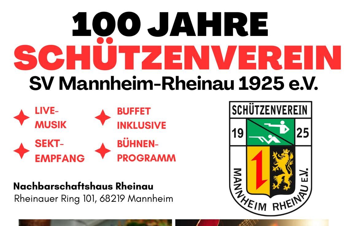 Mehr über den Artikel erfahren 100 Jahre SV Mannheim-Rheinau 1925 e.V.